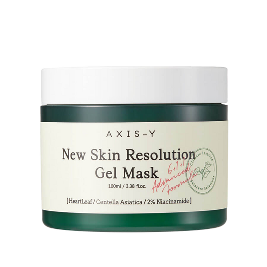 Axis-y New Skin Resolution Gel Mask - Μάσκα Προσώπου για Αναζωογόνηση 100ml