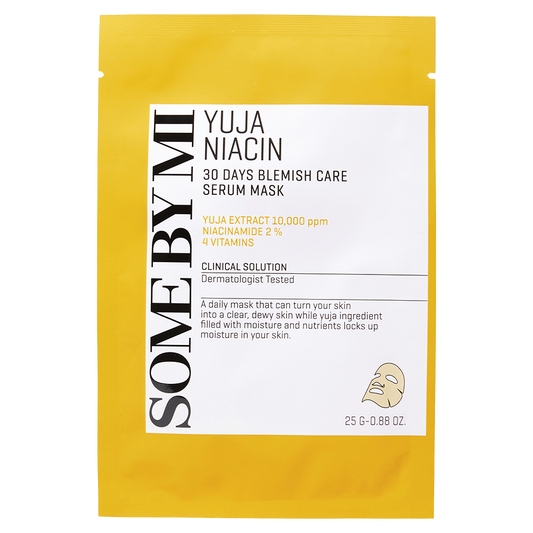 SOMEBYMI Yuja Niacin Blemish Serum Mask 25g