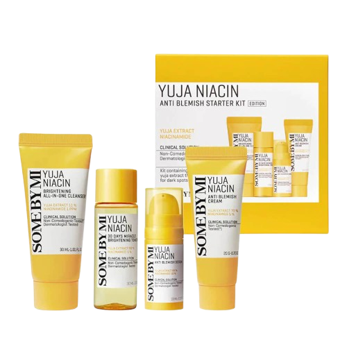 SOMEBYMI Yuja Niacin Anti Blemish Starter Kit